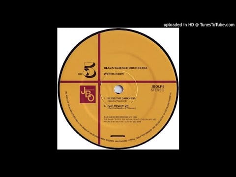 Black Science Orchestra — Black Science Orchestra ‎- Just Holdin' On