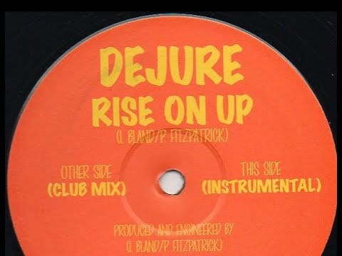 Dejure — Dejure - Rise On Up (Inst) [1998]