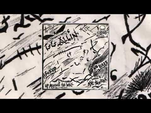 GG Allin — GG Allin - No Rules 7" EP 1982 Completo
