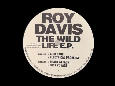 Roy Davis Jr. — ROY DAVIS - ACID RAGE [ST-002]