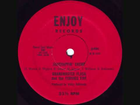 Grandmaster Flash & The Furious Five — Grandmaster Flash And The Furious Five - Superappin' Theme - 1980