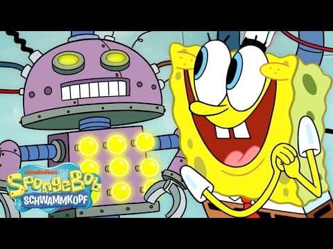 SpongeBob SquarePants — SpongeBob | ALLE Erfindungen 🔩 | 50-Minuten-Compilation | SpongeBob Schwammkopf