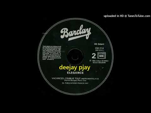 Elegance (7) — Elegance - Vacances J'oublie Tout (Instrumental)