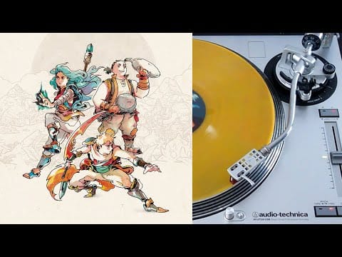 Yasunori Mitsuda — Sea Of Stars - OST vinyl LP face D (Kickstarter)
