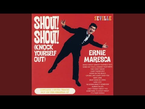 Ernie Maresca — Crying Like A Baby Over You