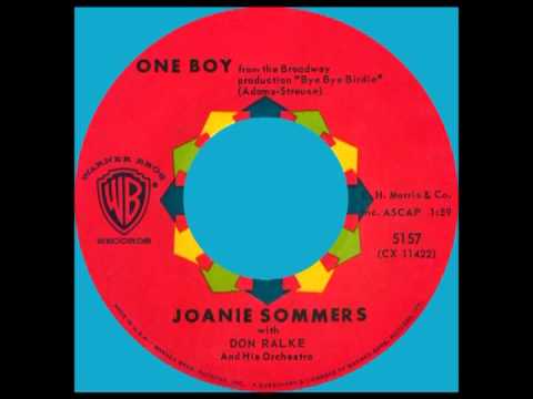 Joanie Sommers — ONE BOY, Joanie Sommers, Warner Bros. #5157  1960