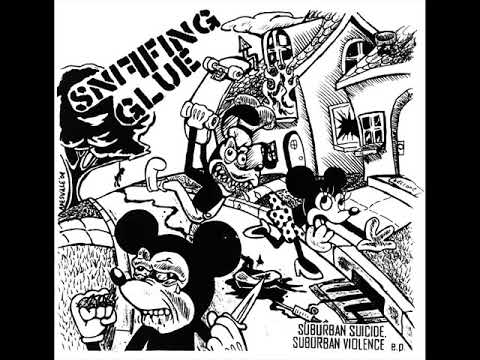 Sniffing Glue — Sniffing Glue - Suburban Suicide, Suburban Violence EP