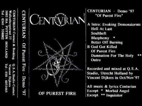Centurian — Centurian - Of Purest Fire (Full Demo) [1997]