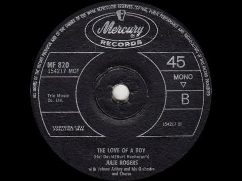Julie Rogers — Julie Rogers - The Love Of A Boy