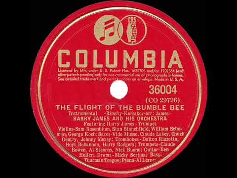 Harry James (2) — 1941 HITS ARCHIVE: The Flight Of The Bumble Bee - Harry James (Columbia version)