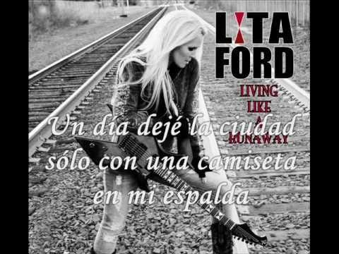 Lita Ford — Lita Ford Living like a Runaway Subtitulado (Lyrics)