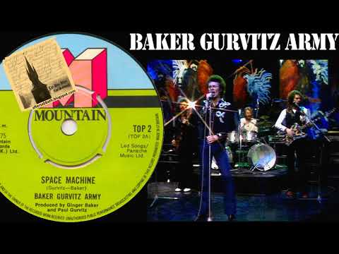 Baker Gurvitz Army — Baker Gurvitz Army – Space Machine (45rpm 7" version) [1975 Hard Rock / Glam UK]