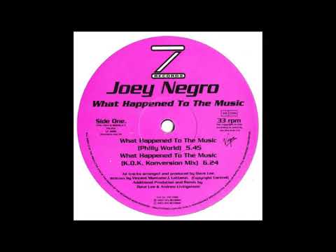 Joey Negro — Joey Negro - What Happened To The Music (Philly World)