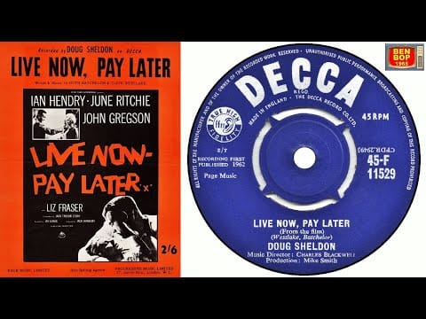 Doug Sheldon — DOUG SHELDON - Live Now, Pay Later / Me (1962)
