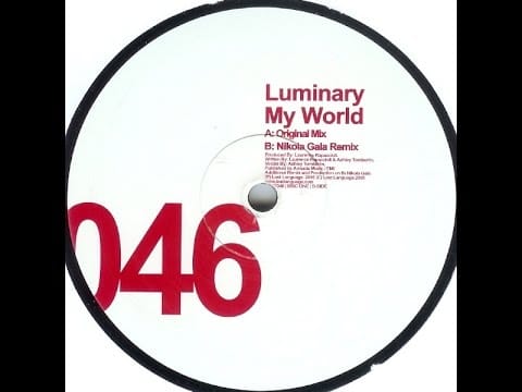 Luminary — Luminary ‎– My World (Original Mix)