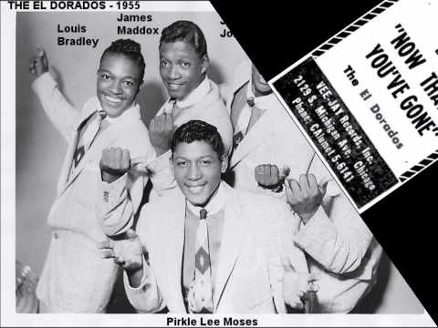 The El Dorados — El Dorados - Now That Your Gone / Rock N Roll's For Me - Vee Jay 180 - 1956