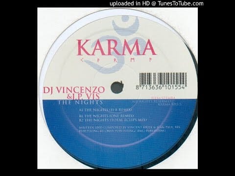 DJ Vincenzo — DJ Vincenzo & J.P. Vis ‎– The Nights (Total Eclips Remix)-1999