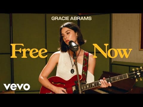 Gracie Abrams — Free Now (Live) | Vevo Extended Play