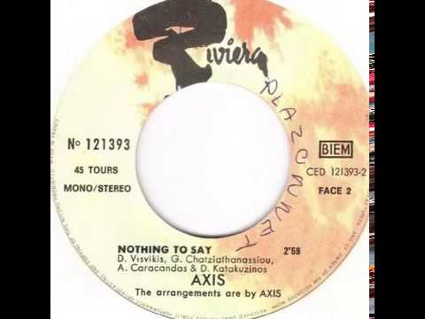 Axis (14) — Axis "Nothing to say" 1971 Riviera