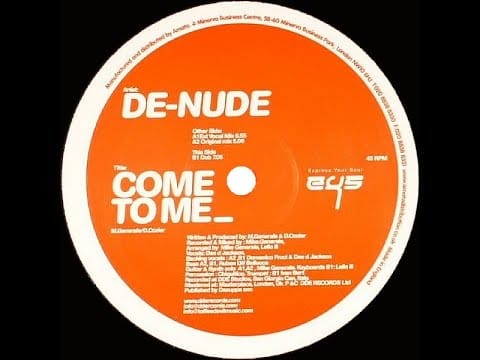 De-Nude — De Nude - Come To Me (Original Mix)