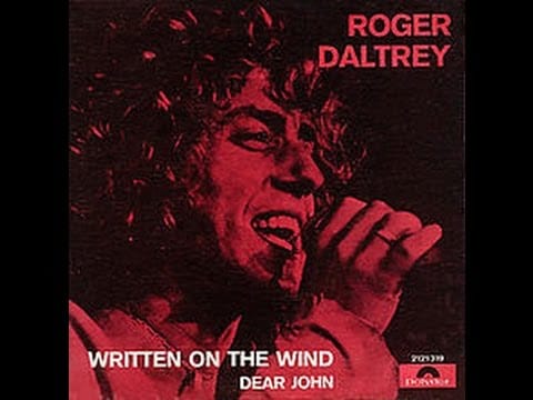 Roger Daltrey — ROGER DALTREY 'Written on the Wind' promo 1977