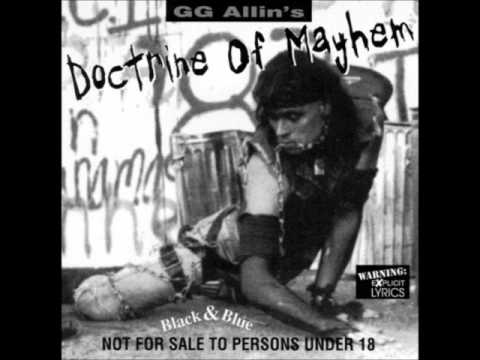 GG Allin — GG Allin - Darkness and a Bottle to Hold