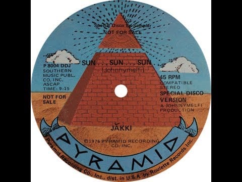 Jakki — JĂKKI●Sun...Sun...Sun...(Special Disco Version - Remastered)●1976