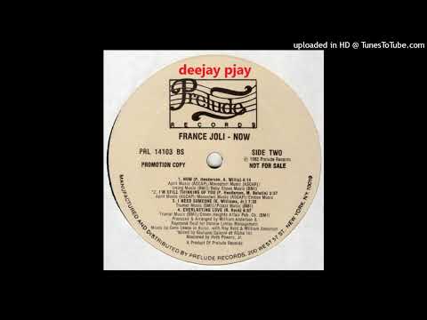 France Joli — France Joli - I Need Someone