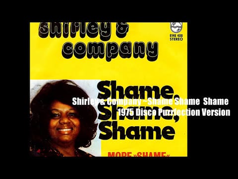 Bob Seger And The Silver Bullet Band — Shirley & Company ~ Shame Shame Shame 1975 Disco Purrfection Version
