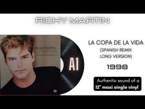 Ricky Martin — Ricky Martin - La Copa de la Vida (Spanish Remix Long Version) [12'' maxi single]