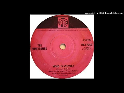 The Honeycombs — The Honeycombs - Who Is Sylvia SLOW SPEED