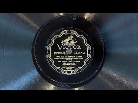 Ray Noble And His Orchestra — Hang Out the Stars in Indiana • Al Bowlly & New Mayfair Dance Orchestra (EMG Xb Oversize Gramophone)