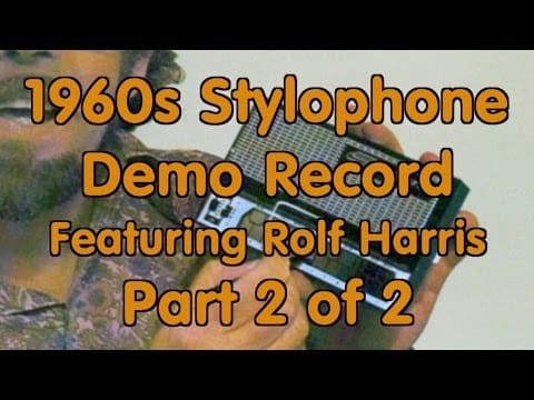 Rolf Harris — 1960s Stylophone Demo Record Side 2