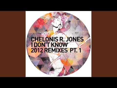 Chelonis R. Jones — I Don't Know (Accapella)