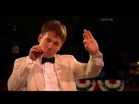 Boston Pops Orchestra — 1812 Overture w/ LIVE CANNON BLASTS, dedicated to Arthur Fiedler of the Boston Pops
