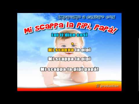 Pippo Franco — Mi scappa la pipì papà - Cantata Karaoke Version - LaTVdeiBambini