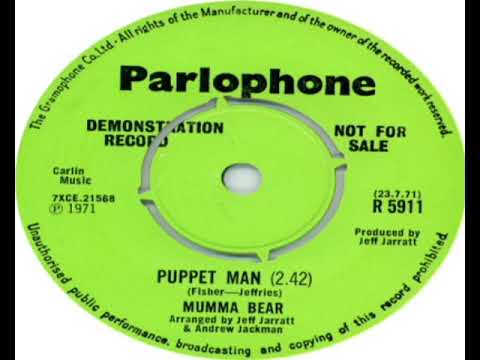Mumma Bear — Mumma Bear   Puppet Man B Side 1971