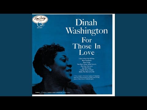 Dinah Washington — This Can't Be Love