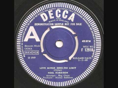 Noel Harrison — Love minus zero / No limit - Noel Harrison.