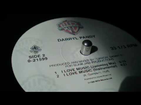 Darryl Pandy — Darryl Pandy - I Love Music