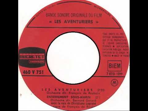 Alain Delon — François de Roubaix "Enterrement sous-marin" 1966 Ducretet Thomson