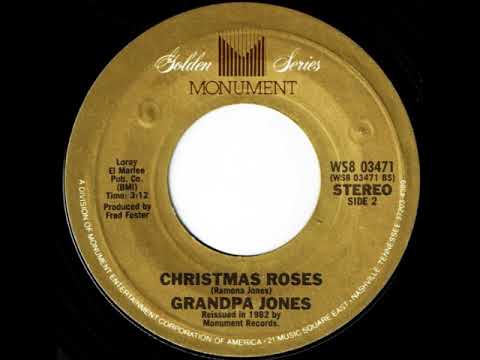 Grandpa Jones — Christmas Roses (Stereo!!!) ~ Grandpa Jones (1969)