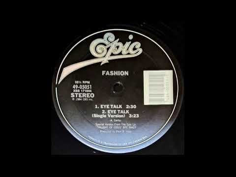 Fashion — FASHION - EYE TALK (SINGLE VERSION) - SIDE B - B-1 - 1984