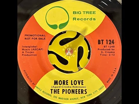 The Pioneers — The Pioneers - More Love