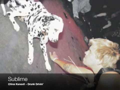 Sublime (2) — SUBLIME - "Drunk Drivin'" - "Chiva Kenevil" cassette