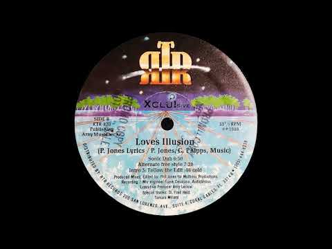Xclu!sive — Xclu!sive - Love's Illusion (Alternate Free Style)(1988)(Promo)