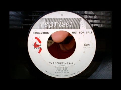 Gerry Pond — Gerry Pond - The Sometime Girl