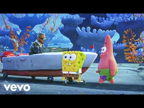 Spongebob Squarepants — Tainy, J. Balvin - Agua (Music From "Sponge On The Run" Movie)