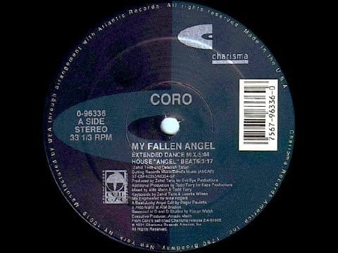 Coro — 🔴 Coro - My Fallen Angel (Extended Dance Mix) 124 BPM *1991*