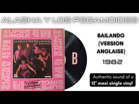 Alaska Y Los Pegamoides — Alaska y los Pegamoides - Bailando (Versión Inglesa) [12'' maxi single]